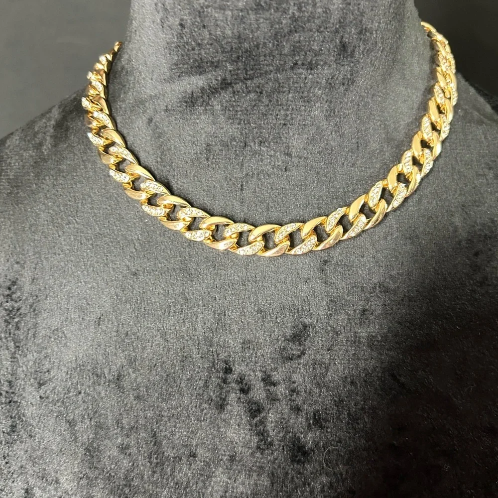 Ettika Iced Gold Choker - Picture 1 of 4